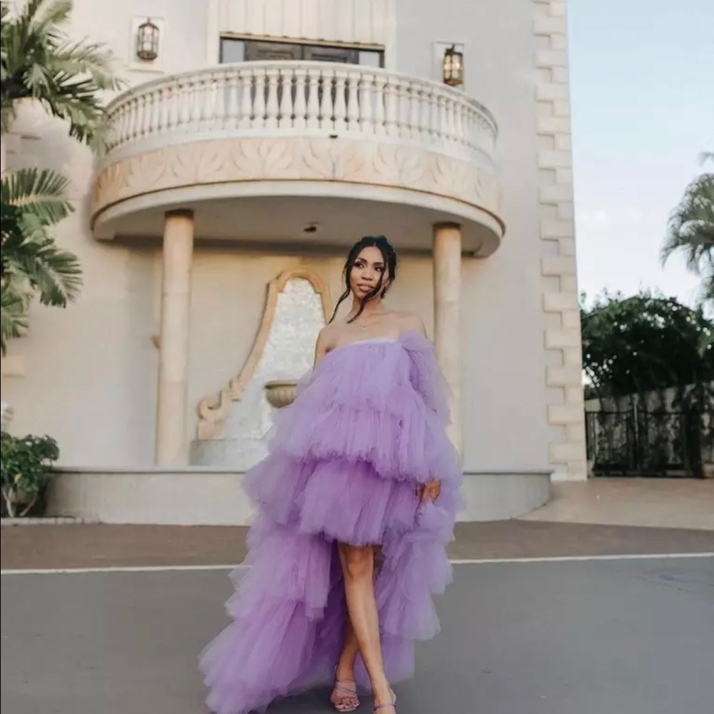 Lavender tulle dress size S